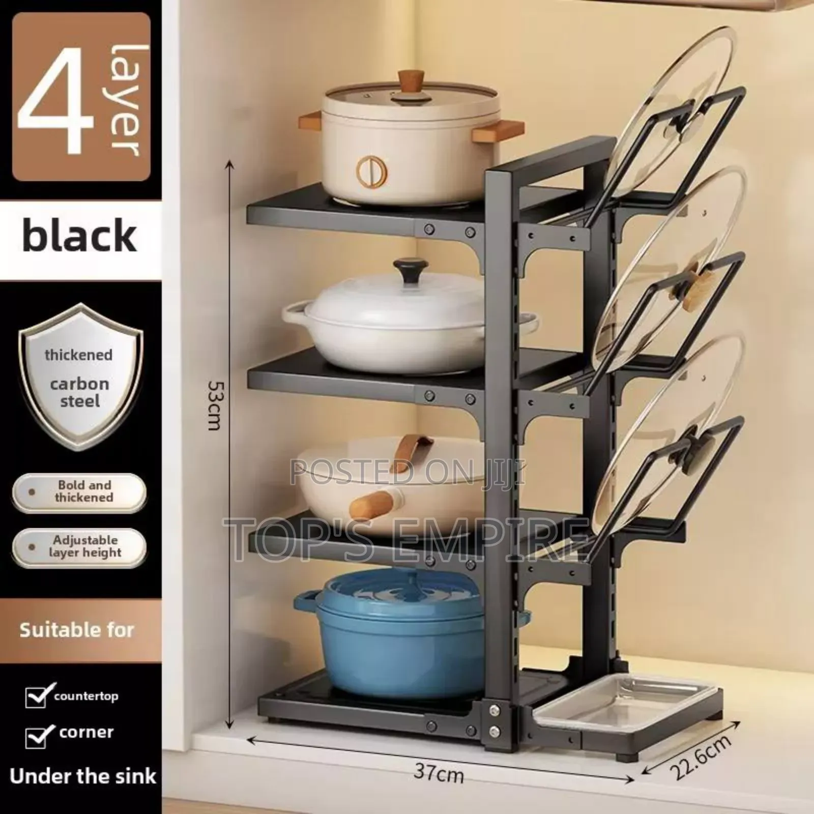 Quality Pot Organizer