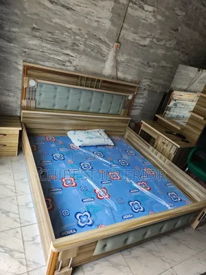 6by6 Wooden Set of Bed.