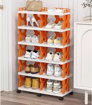 Foldable Double Shoe Organizer