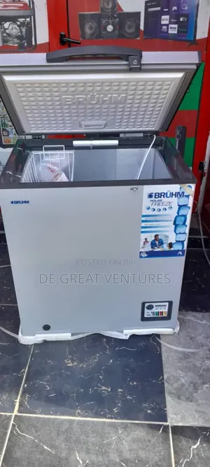 Brand New Bruhm 150litter Chest Freezer✓External✓Silver Colo