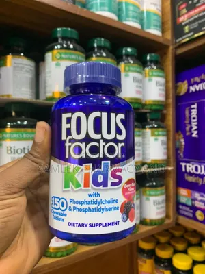 Focus Factor Kids Extra Strength Daily Chewable For Brain