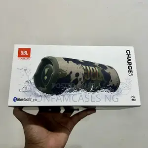 Original JBL Charge 5 Bluetooth Speaker Camo Camouflage