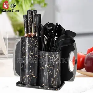Kitchen Cooking Set of Knife and Cooking Spoons