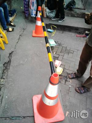 Road Traffic Cone With Barriers