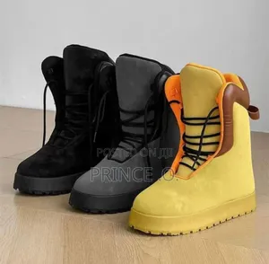 Adidas Lace Up Embroidery Nuvola - Pluto Leather Boots