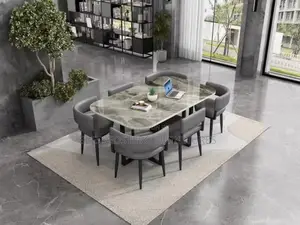 Marble Dining Table With 6 Chair Always Available