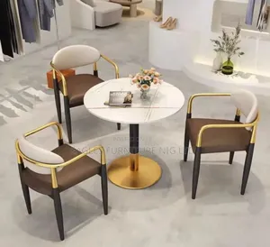 Quality Round Table With 3 Chairs