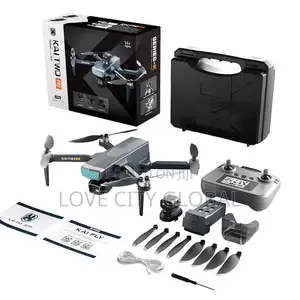 Kai Two Pro 2km GPS Drone 5g Wifi Hd Camera With 2 Battery