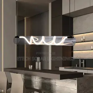 Modern Led Glass Kitchen Dining Room Chandelier Light