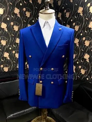 Exclusive: Double Breasted Turkish Suit + Free Premium Tie