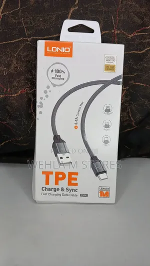 Ldnio Tpe Charge Sync Fast Charging Data iPhone Cable
