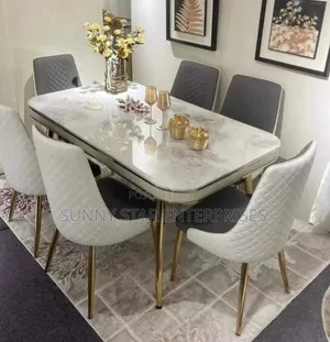 High Quality Executive Marble Dinning Set