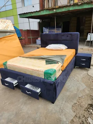 Quality 5by7 Upholstery Padded Bed Frame