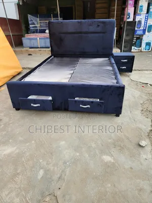 Standard Grey 5by7 Bed Stand