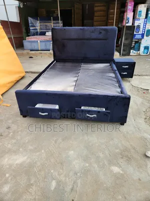 Brand New Grey 5by7 Bed.
