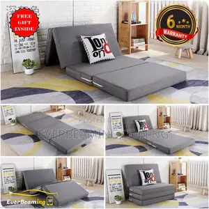 Foldable Mattress 4ft X 6ft _Grey