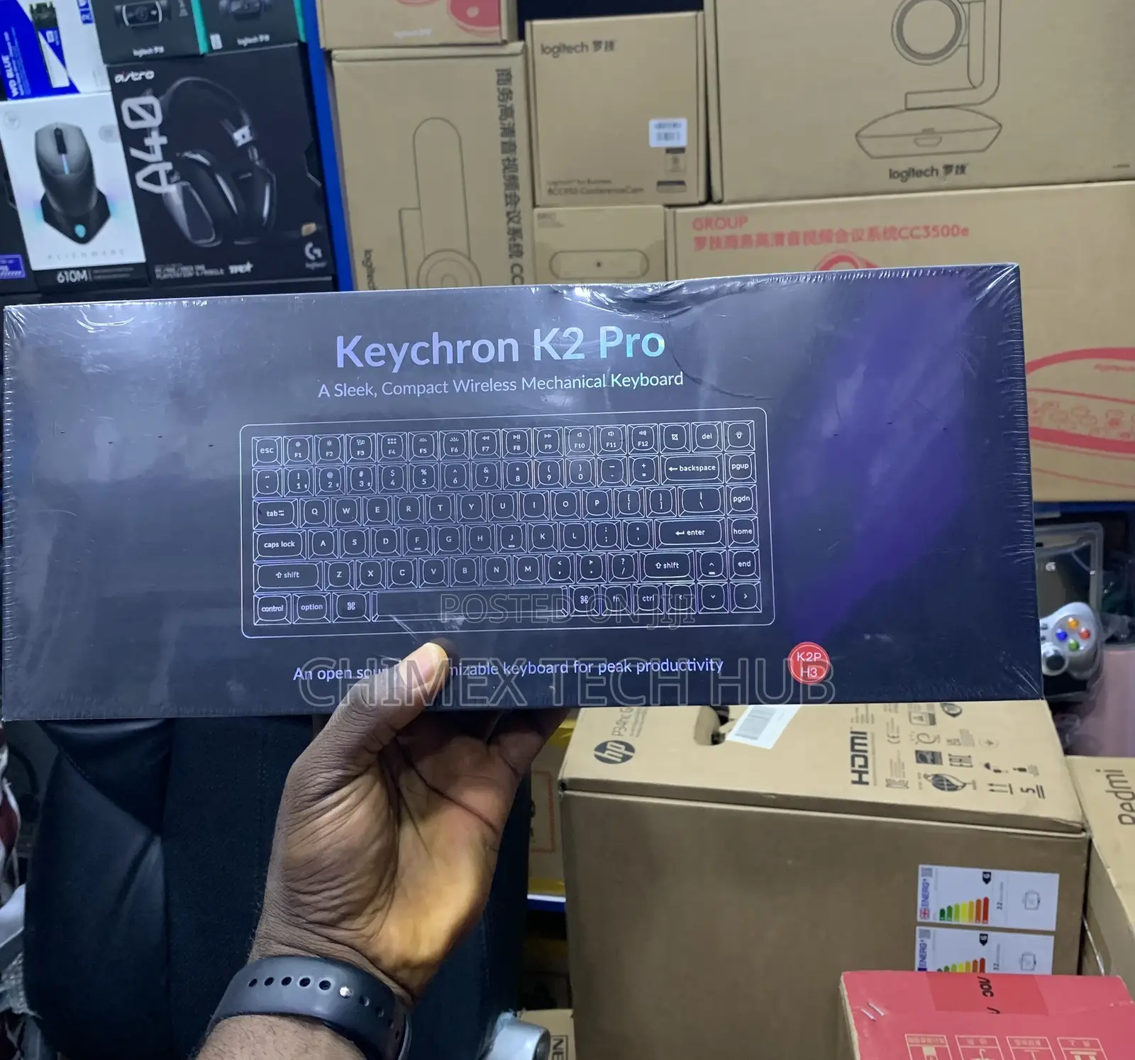 Keychron Pro Compact Wireless Mechanical Keyboard