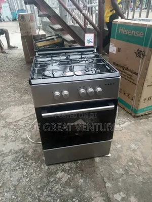 Brand New Maxi 50×50 All Gas Standing Gas Cokker✓Silver✓