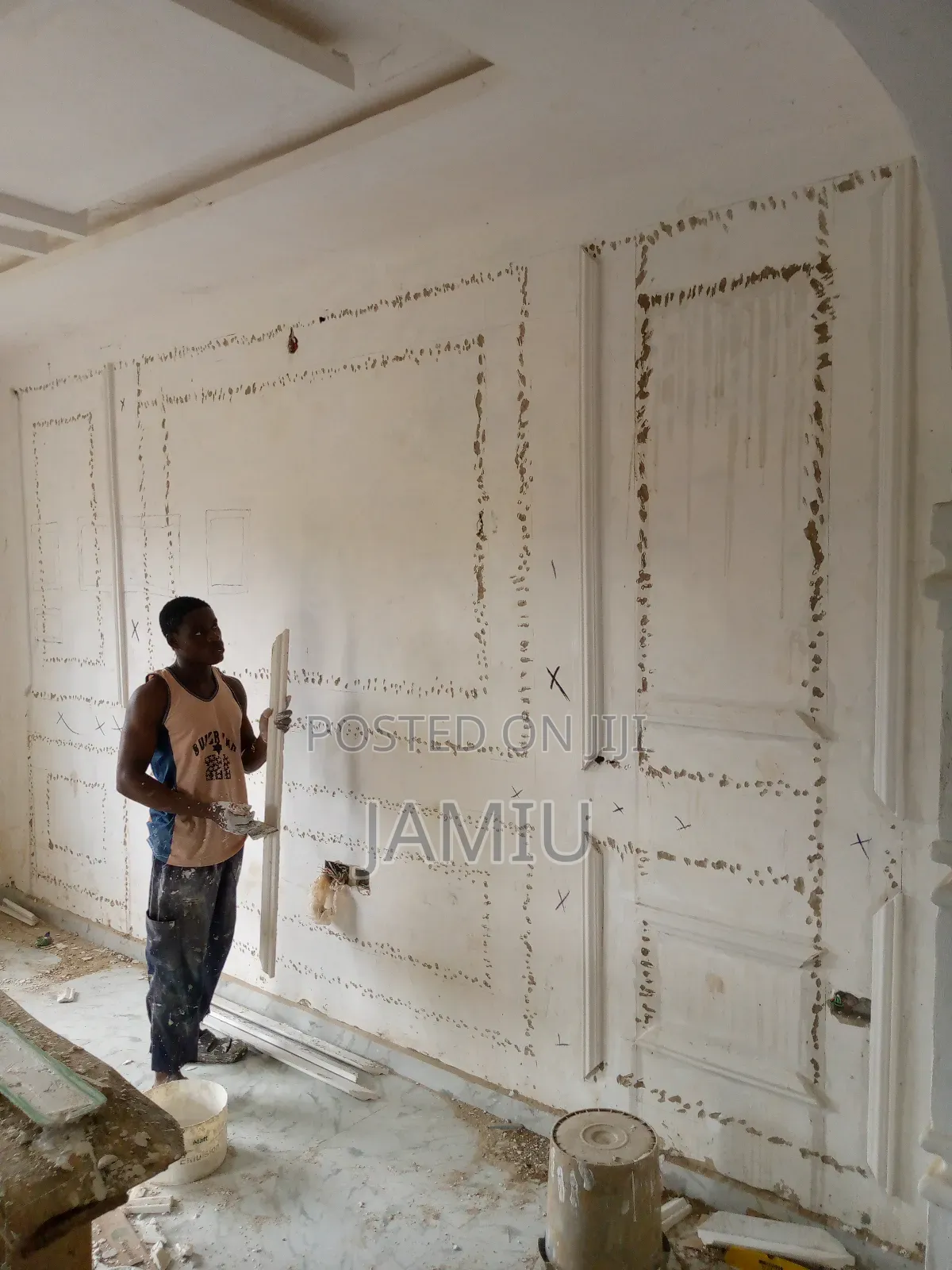 Pop Ceiling and Wall Screeding