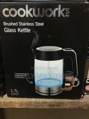 Cookworks 1.7l Variable Temperature Glass Jug Kettle