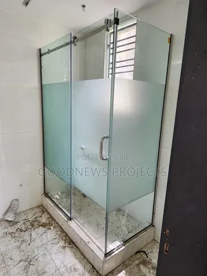 Shower Glass Cubicle { Sliding}