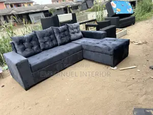 A Standard Grey Sofa