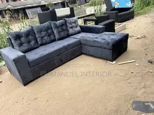 A Standard Grey Sofa