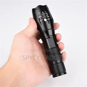 T6 Tactical Security Zoomable Rechargeable Flashlight