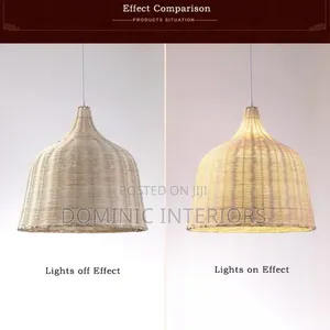 Bamboo Lamp Shade Pendant Lights