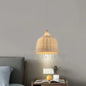 Bamboo Lamp Shade Pendant Lights