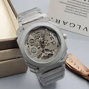 Bvlgari Quality Luxury Men Chain Wristwatch
