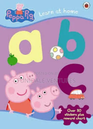 Peppa Pig Learn at Home Series Abc and 123