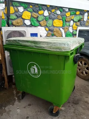 1100 Litres Virgin Plastics Wheeler Refuse Waste Bins