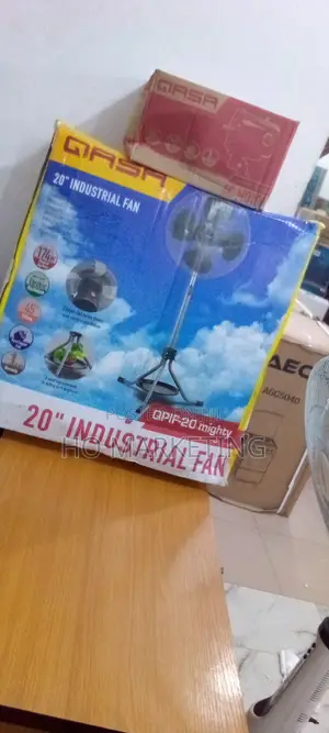 20" QASA Industrial Heavy-Duty Standing Fan-Qpif-20