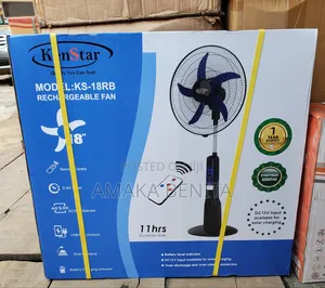 Kenstar Rechargeable Fan 18"