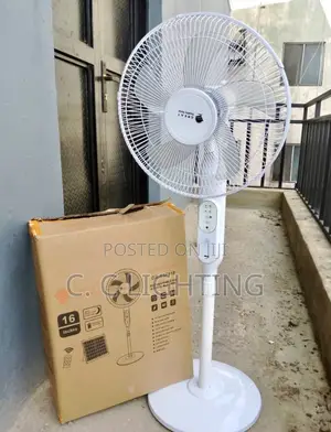 Solar Rechargeable Fan