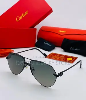 Cartier Quality Luxury Unisex Sunglasses