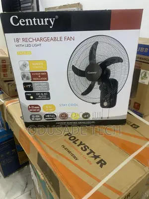 Smart Breeze Century 18" Rechargeable Wall Fan FRCB 45