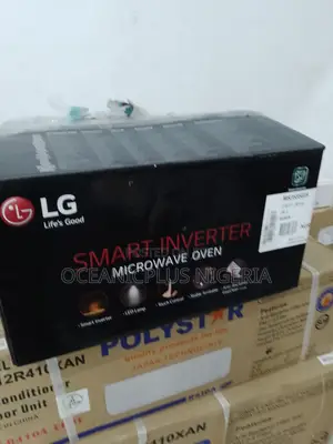 Sleek 25L LG Inverter Smart Microwave