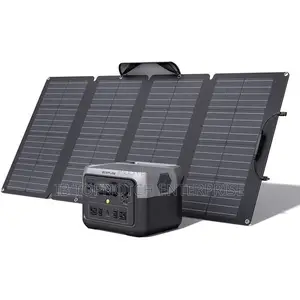RIVER 2 Pro ECOFLOW Power Station and 110W Solar Panel