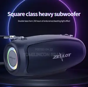Zealot S37l Heavy Bass Sound Bluetoot Speaker