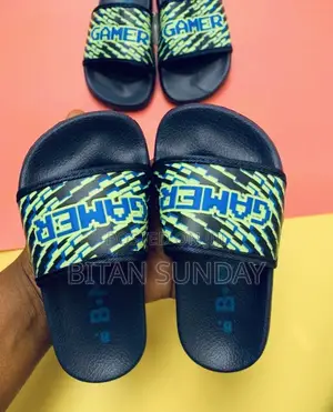 Boys Navy Gamer Slide