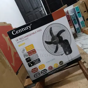 Fan Flow Pro Century 18 Inches Rechargeable Wall Fan