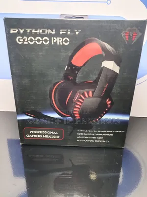 Python Fly G2000 Pro Gaming Headset for Ps5, Ps4, Xbox