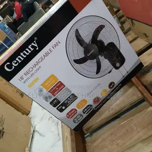 Power Pulse Century 18 Inches Rechargeable Wall Fan