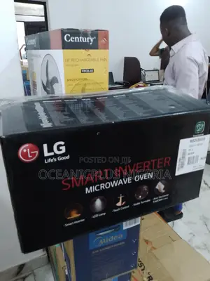 Effortless 25L LG Inverter Smart Microwave