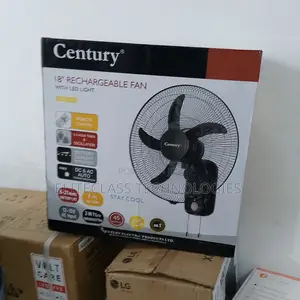 Air Aura Century 18 Inches Rechargeable Wall Fan