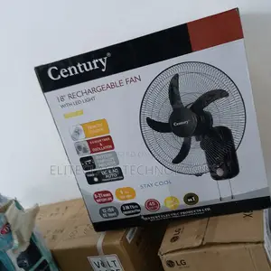 Century 18 Inches Rechargeable Wall Fan Provide Warmth