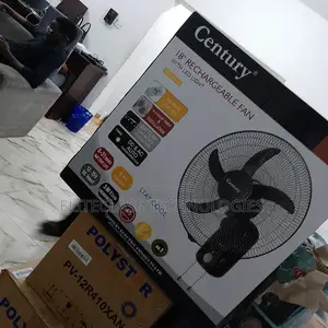 Quick and Quiet Century 18 Inches Rechargeable Wall Fan