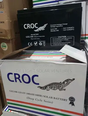 100ah Croc Batteries Available